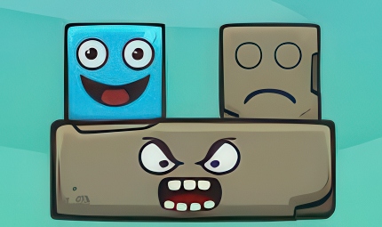 Falling Blocks: Emotion Puzzle