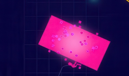 Neon Squares: Light Puzzle